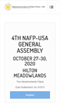 Mobile Screenshot of nafp-usa.org
